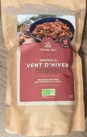 Mängden socker i Granola vent d’hiver