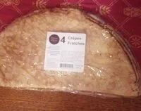 Mängden socker i Crêpes