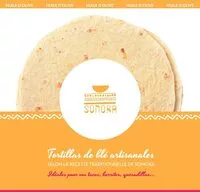 Mängden socker i Tortillas de blé artisanales