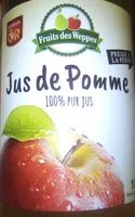 Mängden socker i Jus de pomme 100% pur jus