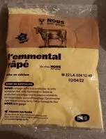 Mängden socker i Emmental râpé