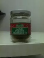 Mängden socker i Piment d'Espelette AOC en poudre