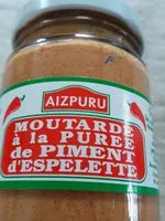Mängden socker i Moutarde à la purée de piment d'Espelette