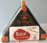 Mängden socker i Onigiri boeuf sauce okonomyaki