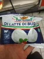 Mängden socker i Mozzarella Di Latte Di Buffala