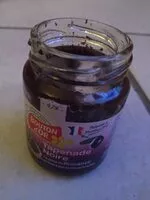 Mängden socker i Tapenade noire
