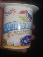 Mängden socker i Nature sucré