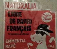 Mängden socker i Emmental râpé