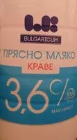 Mängden socker i Прясно Краве мляко - 3.6%