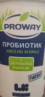 Mängden socker i Пробиотик кисело мляко