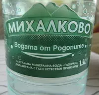 Mängden socker i Натурална минерална вода - газирана