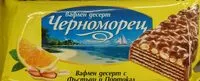 Mängden socker i Вафлен десерт Черноморец с фъстъци и портокал