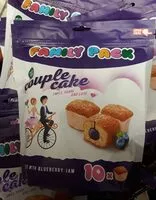 Mängden socker i Кекс Couple Cake Family Pack Боровинка