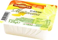 Mängden socker i Майонеза КЛАСИК