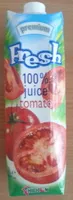 Mängden socker i Fresh 100% juice tomato