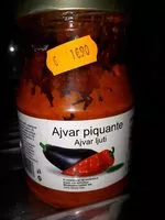Mängden socker i Ajvar Piquante