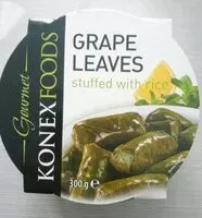 Mängden socker i Grape Leaves stuffed with rice