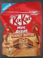 Socker och näringsämnen i Kit kat mini break