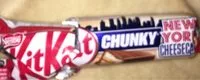 Mängden socker i Kit Kat Chucky New York Cheesecake