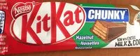 Mängden socker i Kit Kat Chunky Hazelnut