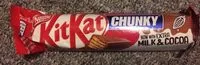 Mängden socker i kit kat chunky