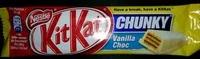 Mängden socker i KitKat Chunky Vanilla Choc