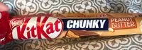 Mängden socker i Kit kat chunky peanut butter
