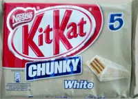 Mängden socker i KitKat Chunky White