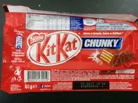 Mängden socker i KitKat Chunky
