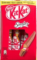 Mängden socker i KitKat Singles