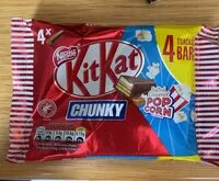 Mängden socker i Salted Caramel Popcorn KitKat