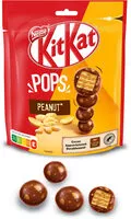 Mängden socker i KITKAT POPS Peanut* 200g. *Cacahuète