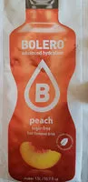Mängden socker i Bolero Peche