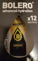 Mängden socker i Bolero energy drink