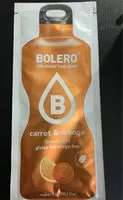Mängden socker i Bolero carrot et orange