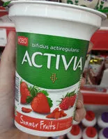 Mängden socker i Activia Summer fruits