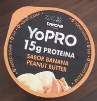 Mängden socker i Yopro - banana peanut butter