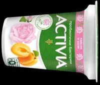 Mängden socker i Activia Apricot & Rose