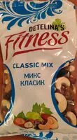 Mängden socker i Fitness classic nut mix