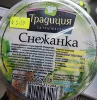 Mängden socker i Традиция Снежанка 500г