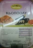 Mängden socker i Кьопоолу