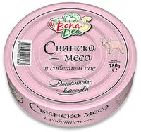 Mängden socker i Pork in its own sauce