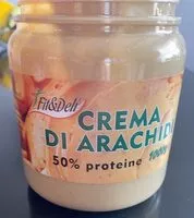 Mängden socker i Crema di arachidi