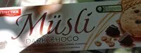 Mängden socker i Biscuits müesli