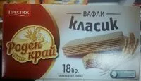 Mängden socker i Вафли класик Роден край