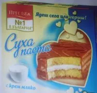 Mängden socker i Суха паста с крем мляко
