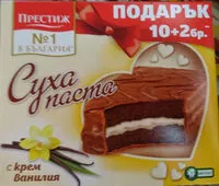 Mängden socker i Суха паста с крем ванилия