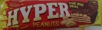 Mängden socker i Hyper peanuts