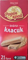 Mängden socker i Вафли класик