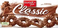 Mängden socker i Sweet+ Classic Cocoa Coated Biscuits With Cocoa